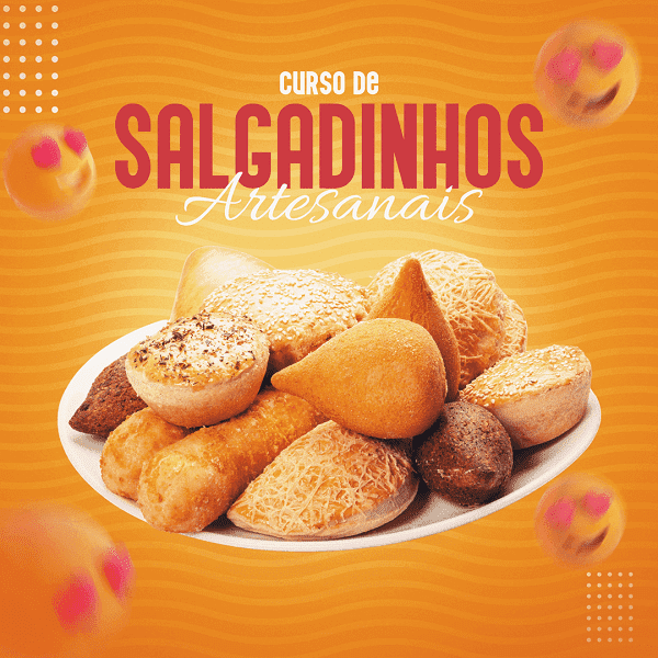 curso de salgadinhos artesanais