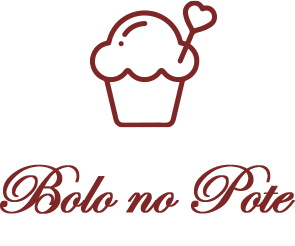 bolo no pote artesanal logo