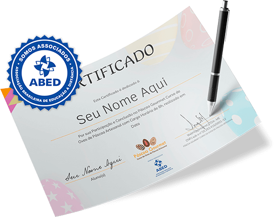 certificado Pascoa Gourmet 2
