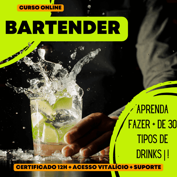 curso de bartender profissional online