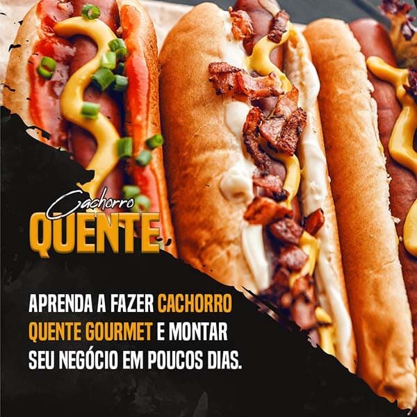 curso de cachorro quente gourmet online